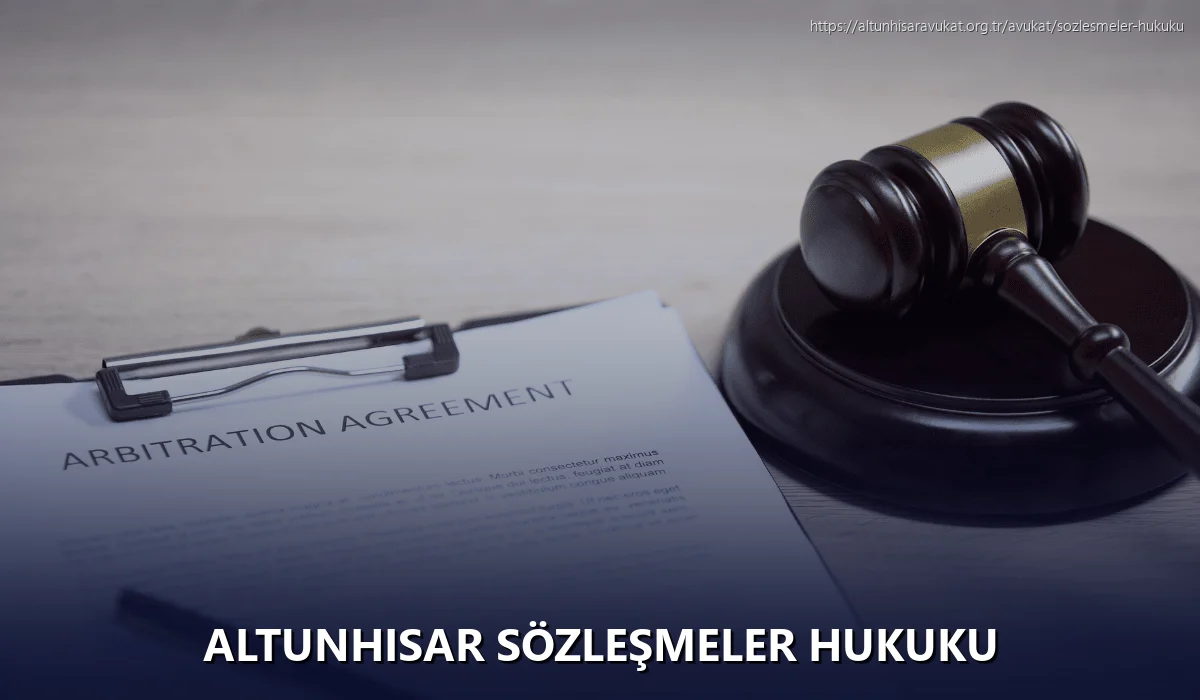 Altunhisar Sözleşmeler Hukuku